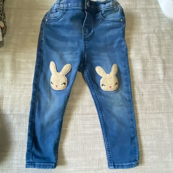 Girls 5 piece Bundle- Sz-2T- Roots Cabin Dress-Shirt, H&M Dress/Jeans-Sz-2T - Picture 11 of 16